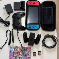 Nintendo Switch 本体セット（ゲームソフト2本付き）