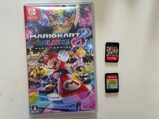 Nintendo Switch 本体セット（ゲームソフト2本付き）