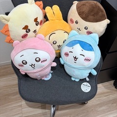 ちいかわたち一式、、クレーンゲームでとったやつ取ったやつの画像