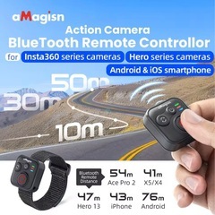 GoPro / Insta360 対応 Bluetoothリモコンの画像
