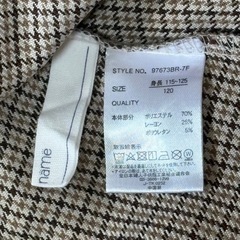【120cm】ワンピースの画像