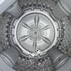 配達設置無料 東芝洗濯機 4.5kg パワフル洗浄つけ置きコース風乾燥機能付の画像