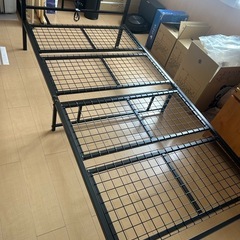 ニトリシングルベッドフレーム(コンセント付き)【11/10まで】の画像