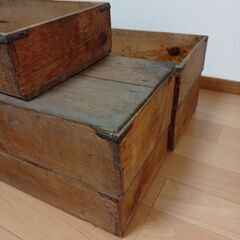 【取引中】木箱　年代物の画像