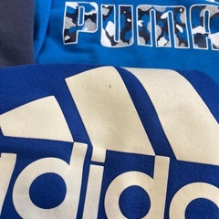 キッズ用トレーナーセットです。 サイズ：120・130・140 ブランド：adidas、PUMA の画像