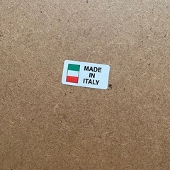 イタリア製アンティーク調 八角形 壁掛け鏡 の画像