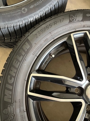 Michelin X-ICE 3+ 235/55R17スタッドレス＋ホイール