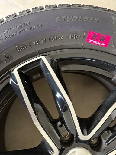 Michelin X-ICE 3+ 235/55R17スタッドレス＋ホイール