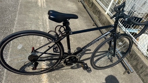 ロードバイク 700x28C シマノ製14段変速 21テクノロジー(21Technology) 700C(ブラック)