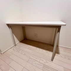 廃盤希少 無印良品 MUJI システムデスク 天板 メラミン 幅120×奥行60 白の画像