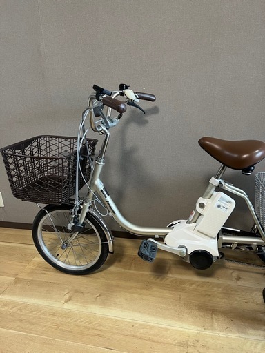 美品✨ パナソニック電動三輪自転車　バッテリー16.0Ah