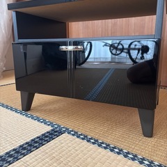 テレビ台　ピアノブラック　差し上げますの画像