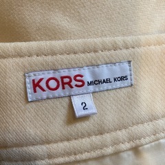 マイケルコース ロングタイトスカート ベージュ S   の画像