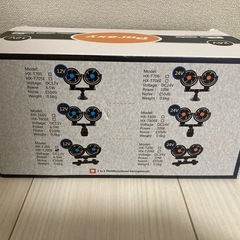 【新品】PORAXY 車載扇風機 車 扇風機 4インチ 車載ファンの画像