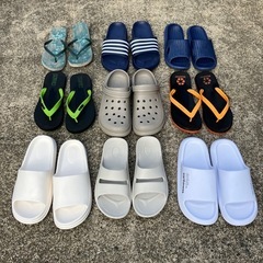 クロックス、スリッパの画像