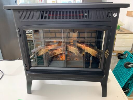 【ジャングルジャングル石川金沢店】電気温風機 DFI-5010-01 ※動作チェック済