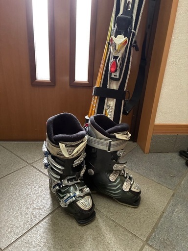 K2カービングスキー、ブーツセット　サーミックヒート、ソフトケース付