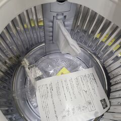 J1609【リユースのサカイ柏店】SHARP　シャープ　6.0kg洗濯機　ES-GE6H　2024年製　動作確認、クリーニング済み　参考価格54,980円の画像
