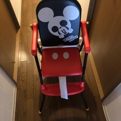 ミッキーのベビーチェアの画像