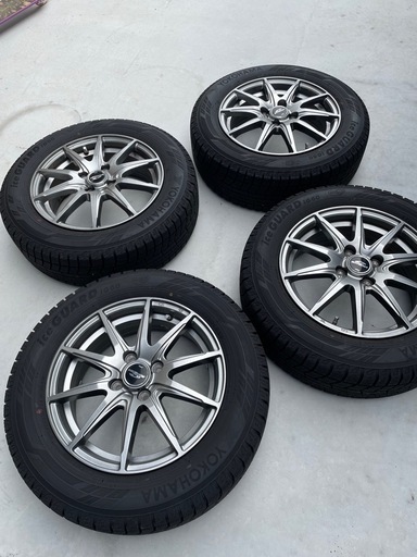 185/65R15 ヨコハマiG4本セットホイール付き
