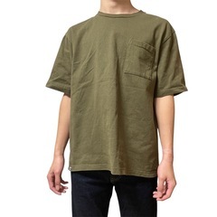 WORKMAN ワークマン ポケット付きTシャツ Lオリーブの画像