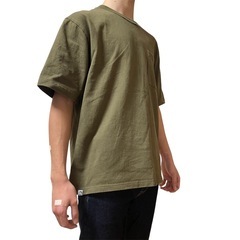 WORKMAN ワークマン ポケット付きTシャツ Lオリーブの画像