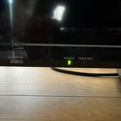 SHARP 32型液晶テレビの画像