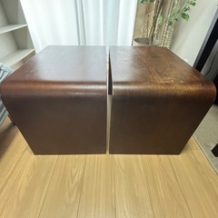 ニトリ　サイドテーブルの画像
