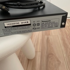 受付終了しました。Panasonic Blu-ray  HDDレコーダー　2013年製 の画像