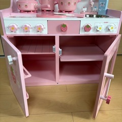 マザーガーデン　いちごのおままごとキッチンの画像