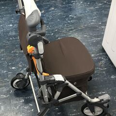 ジモティ割引有★【ジャングルジャングル岸和田店】　コンパクトシルバーカー　ブラウン　南大阪 岸和田市 貝塚市 泉佐野市 和泉市 忠岡町 熊取町の画像