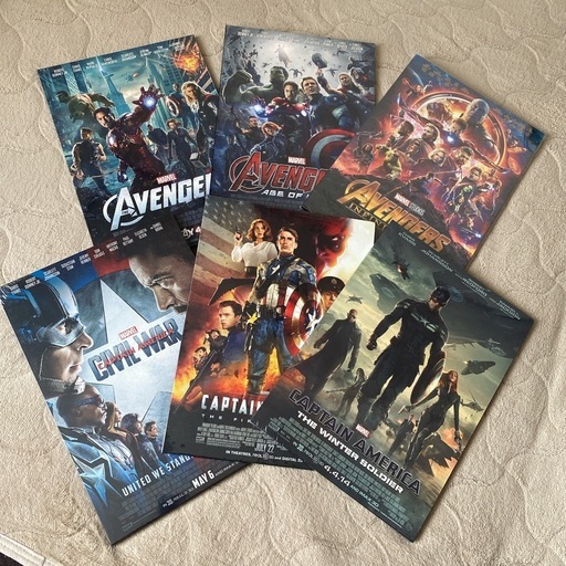 マーベル?Blu-ray ６枚！　MCU ART COLLCTION