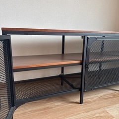 【取引中】IKEA インダストリアル　テレビ台の画像