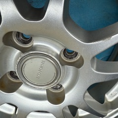 中古バリ溝BRIDGESTONE BLIZZAK VRX3 165/70R14 アルミホイル 付き4本セット ブリヂストン ブリザックの画像