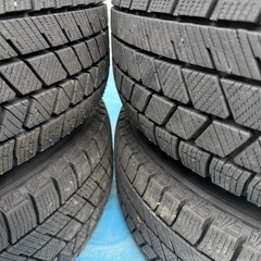 中古バリ溝BRIDGESTONE BLIZZAK VRX3 165/70R14 アルミホイル 付き4本セット ブリヂストン ブリザックの画像
