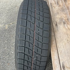 【美品】ブリヂストン ICE ESPORTE スタッドレス 195/65R15 2023年製 アルミホイール付 4本セット（1シーズンのみ使用・倉庫保管）の画像