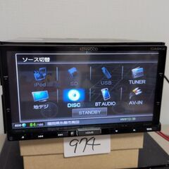 974 動作良好 ケンウッド MDV-X500R マツダ CA9K2　Bluetoothの画像