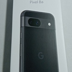 新品未使用！　Google Pixel 8a 128GB オブシディアン　SIMフリー　箱　2025107GPの画像