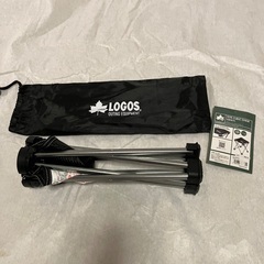 超軽量ジュラルミン　ロゴス キュービックチェアの画像