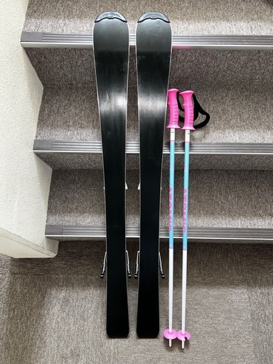 ATOMIC/ROSSIGNOL Jr
.スキー4点セット