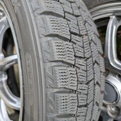 軽自動車向けスタッドレスタイヤ＋アルミホイール1台分の画像