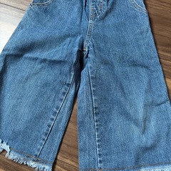 100cm ブリーズ　ワイドデニムの画像
