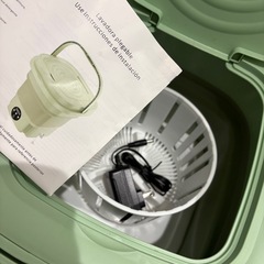 上靴洗いに最適なミニ洗濯機の画像