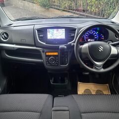 【総額コミコミ】福岡発 　車検令和8年11月迄!　92,000キロ台！　 H25年式　ワゴンR　20周年記念車　メモリーナビ付　フルセグ　バックカメラ　ETC　シートヒーター　HID　スマートキー　禁煙　状態◎　即乗り可　特別仕様車♪の画像