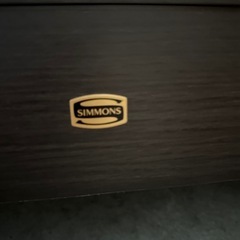シモンズベッド本体、マットレスの画像