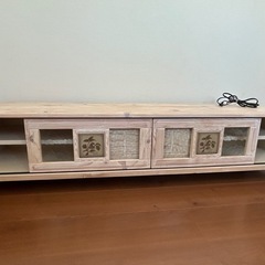 北欧風テレビボードの画像