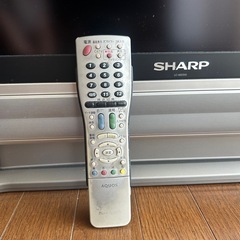 シャープAQUOS46インチ液晶テレビ/動作良好・リモコン付き・引取のみの画像