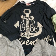 130サイズパジャマ，ロンT.ズボンの画像