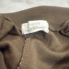 マタニティズボン　ガウチョパンツ　体型カバー　8、9分丈　M カーキ　の画像