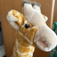 群馬サファリ　キリンぬいぐるみの画像